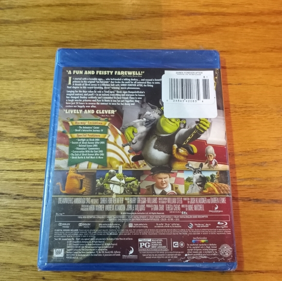 DreamWorks SHREK FOREVER AFTER The Final Chapter on BLU-RAY - Picture 2 of 2
